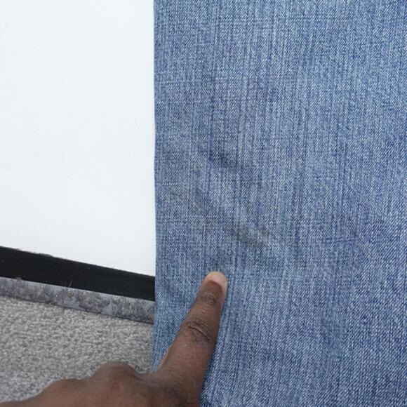 Levi's 505 Jeans Mens 38 X 32 Blue 100% Cotton Loose High-Rise Straight Leg - Picture 8 of 9